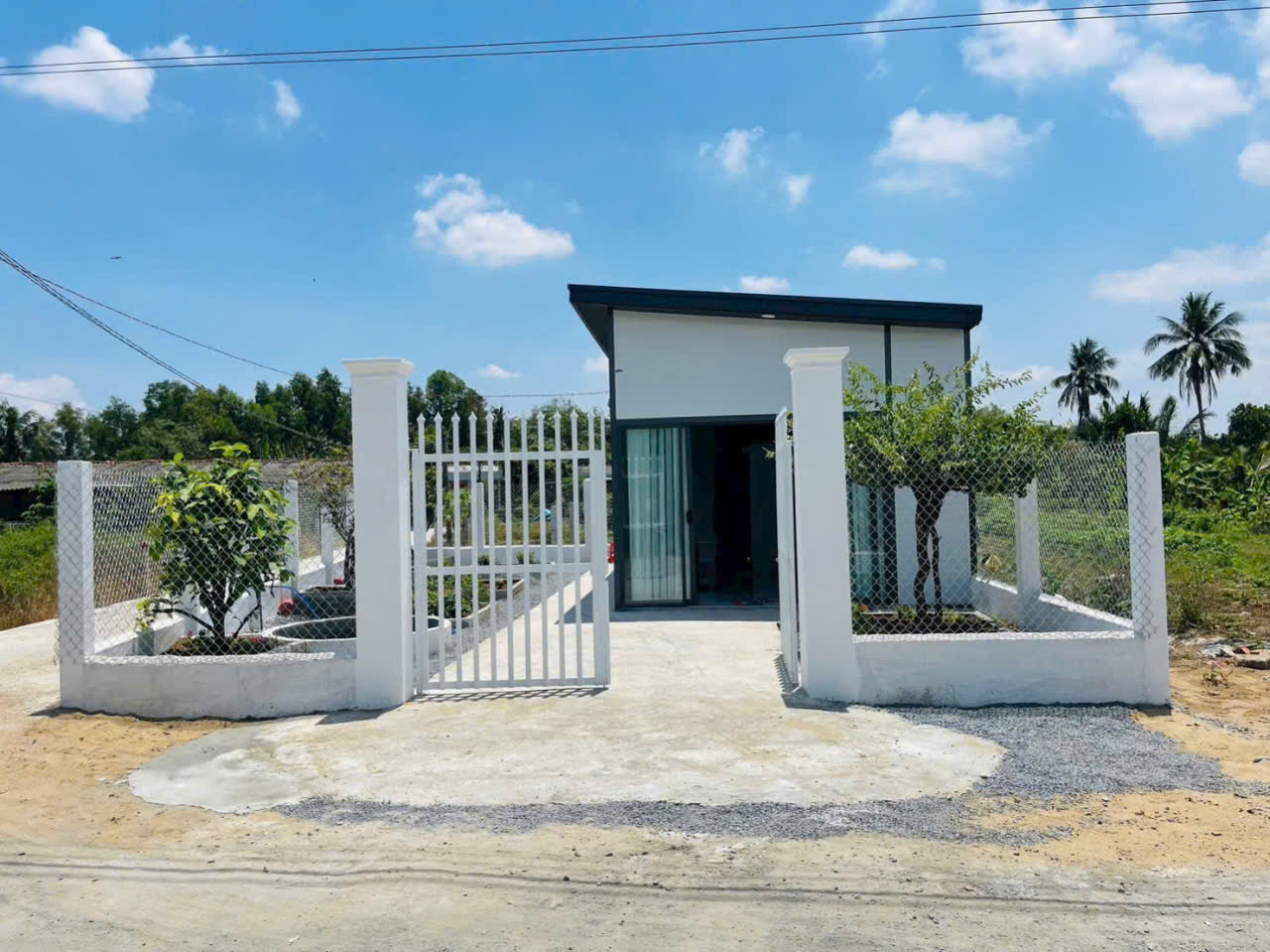 Bán nhà vườn mt đường Nguyễn Thị Tầm, Bình Lãng, Tân Trụ dt 166m2 full thổ giá 1,11 tỷ 14