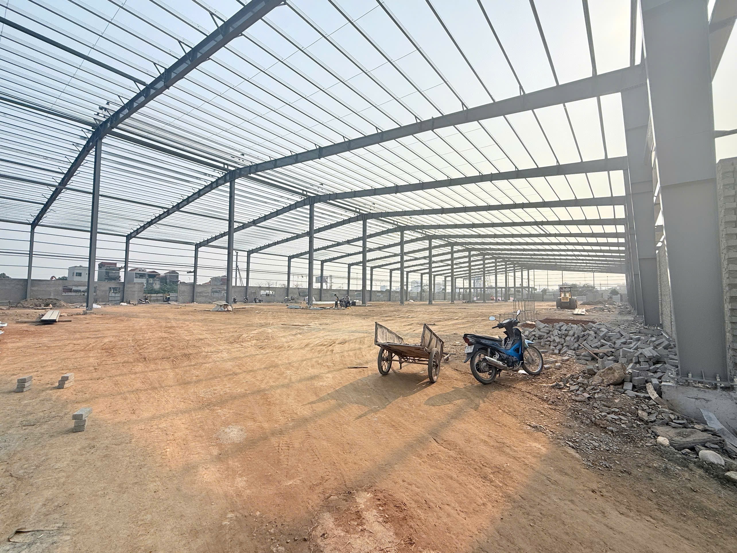 Cho thuê Kho - Nhà xưởng Thị trấn Đồng Văn, Duy Tiên, Diện tích 10000m², Giá Thương lượng 3
