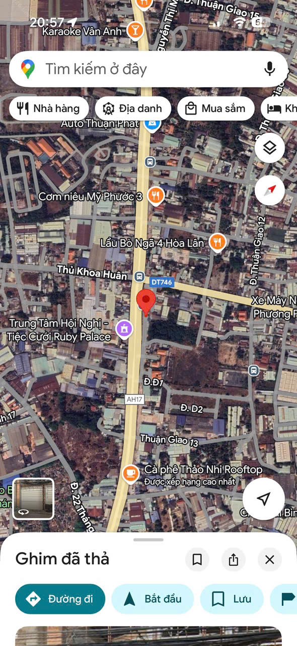 Cho thuê Nhà mặt tiền Thuận An, Bình Dương, Diện tích 200m², Giá Thương lượng 3