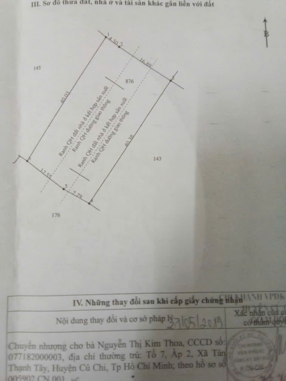 Cần bán Đất Xã Tân Thạnh Tây, Củ Chi, Diện tích 2597m², Giá 5.3 Tỷ 3