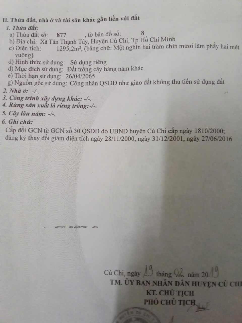 Cần bán Đất Xã Tân Thạnh Tây, Củ Chi, Diện tích 2597m², Giá 5.3 Tỷ 4