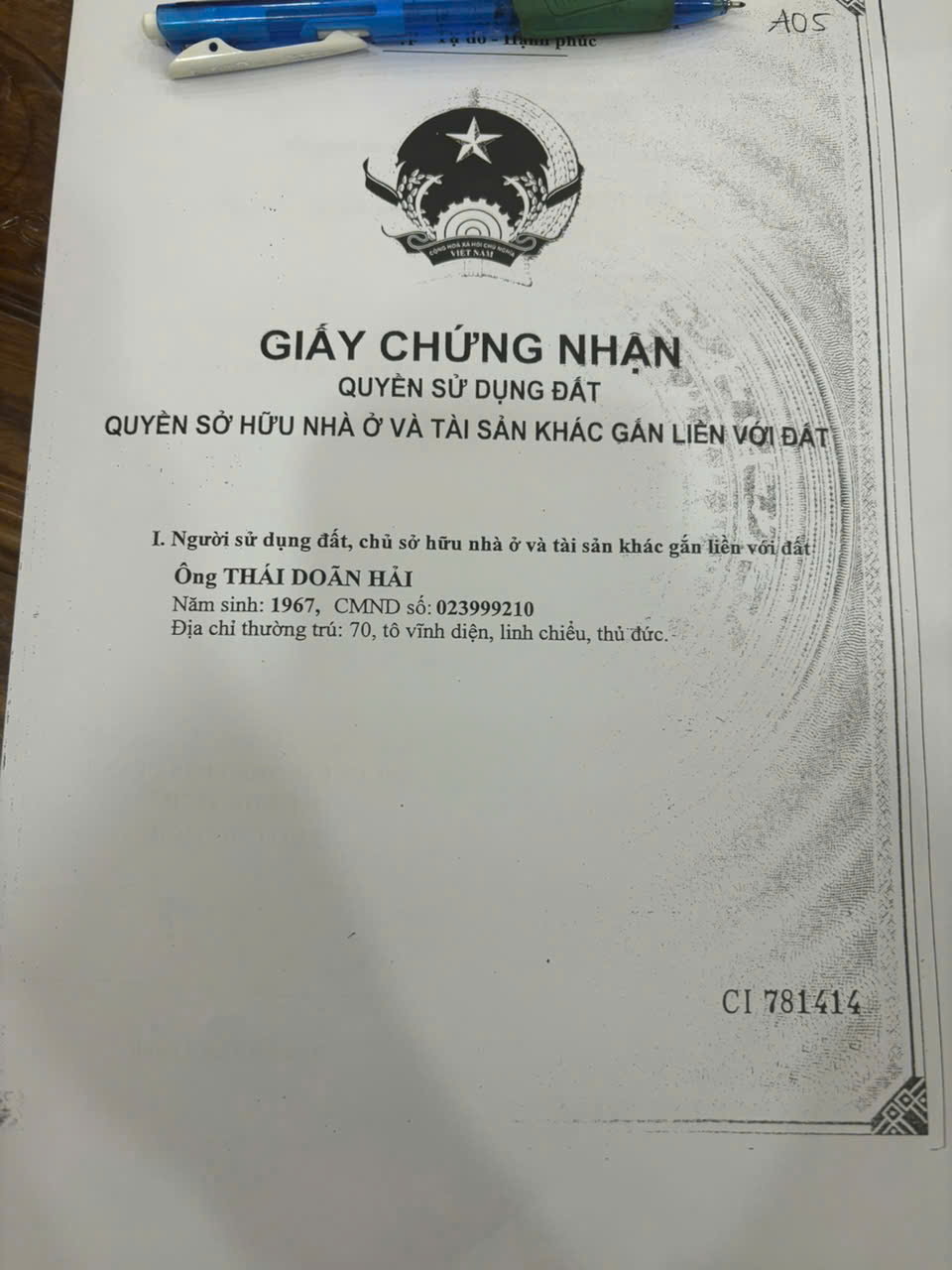 Cần bán Đất Quận 9, Hồ Chí Minh, Diện tích 54m², Giá 03.6 Tỷ 5