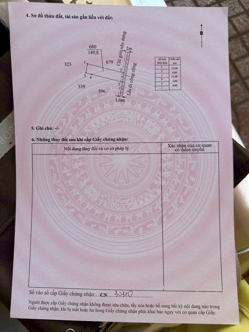 Đất nền thổ cư 150m2 mt đường xã Tân Lân giá rẻ đầu tư 450tr 5