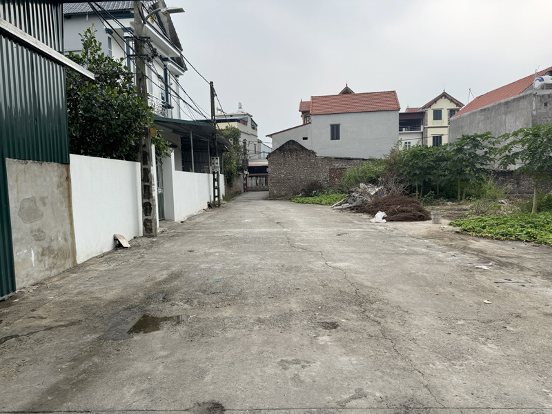 Chính Chủ Bán 76,7m2 Đất Đấu Giá Chi Đông - Cách Đường Đê DT20 Chỉ 50m - Đường Trước Đất 8m