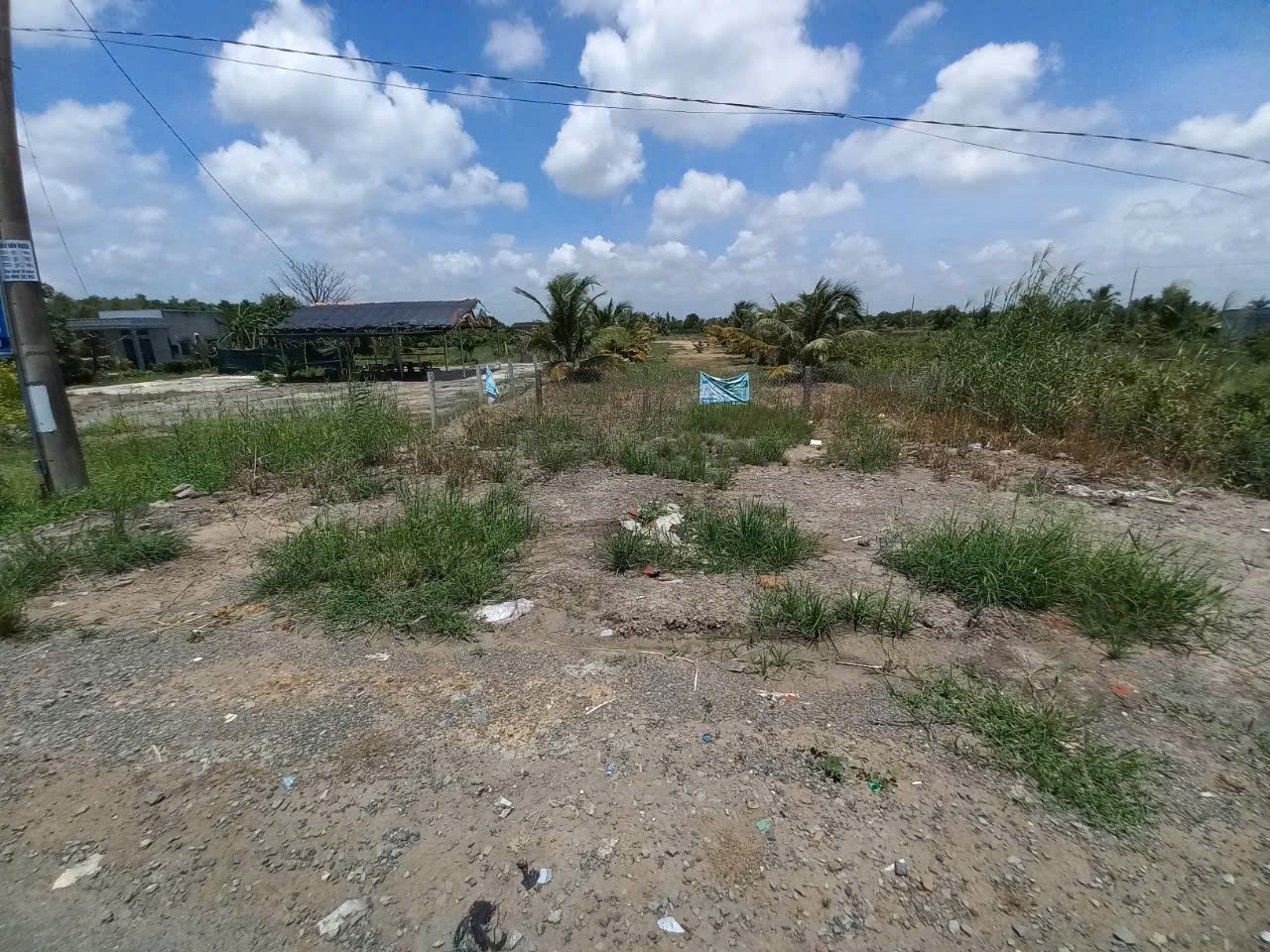 Bán đất mặt tiền tỉnh lộ 818, Tân Thành, Thủ Thừa dt 451m2 full thổ giá 3,15 tỷ