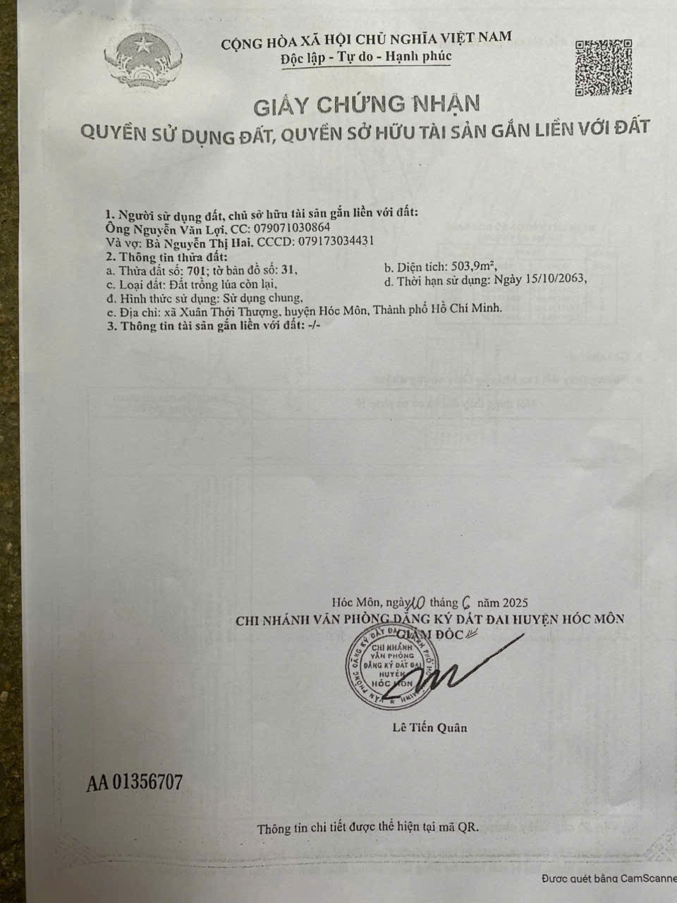 3 LÔ LIỀN KỀ MT XE TẢI – XUÂN THỚI THƯỢNG – NGANG 15M – CHỈ 5 TỶ 4