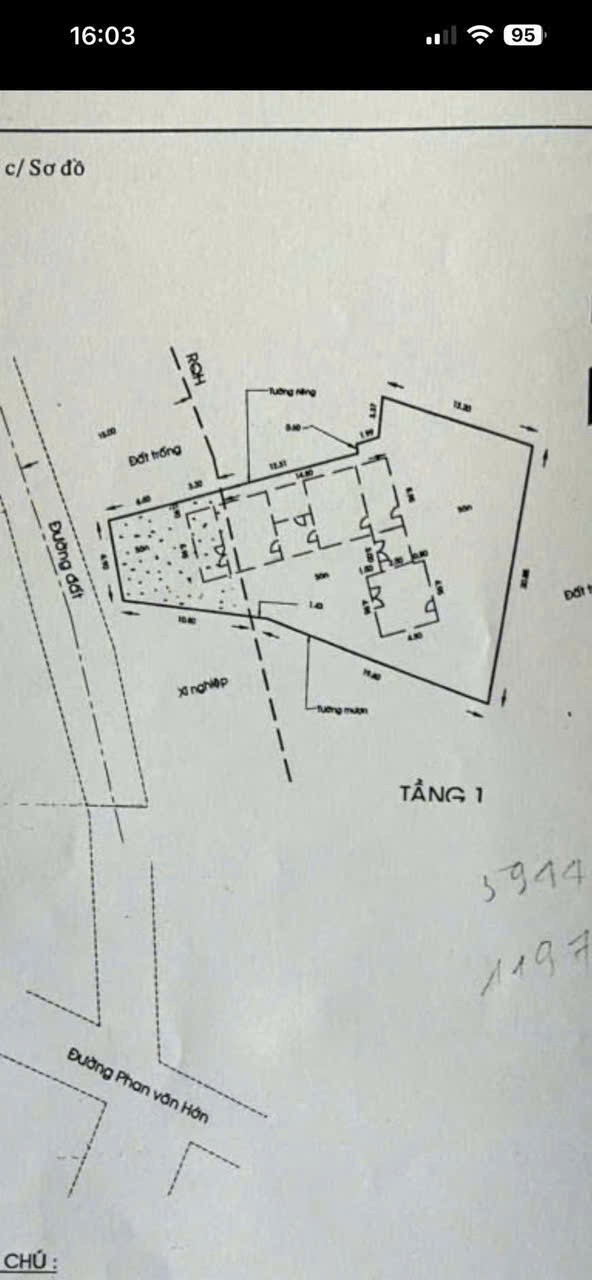 MẶT TIỀN TÂN THỚI NHẤT 01 – QUỸ ĐẤT 497M² THỔ CƯ – CHỈ 20 TỶ