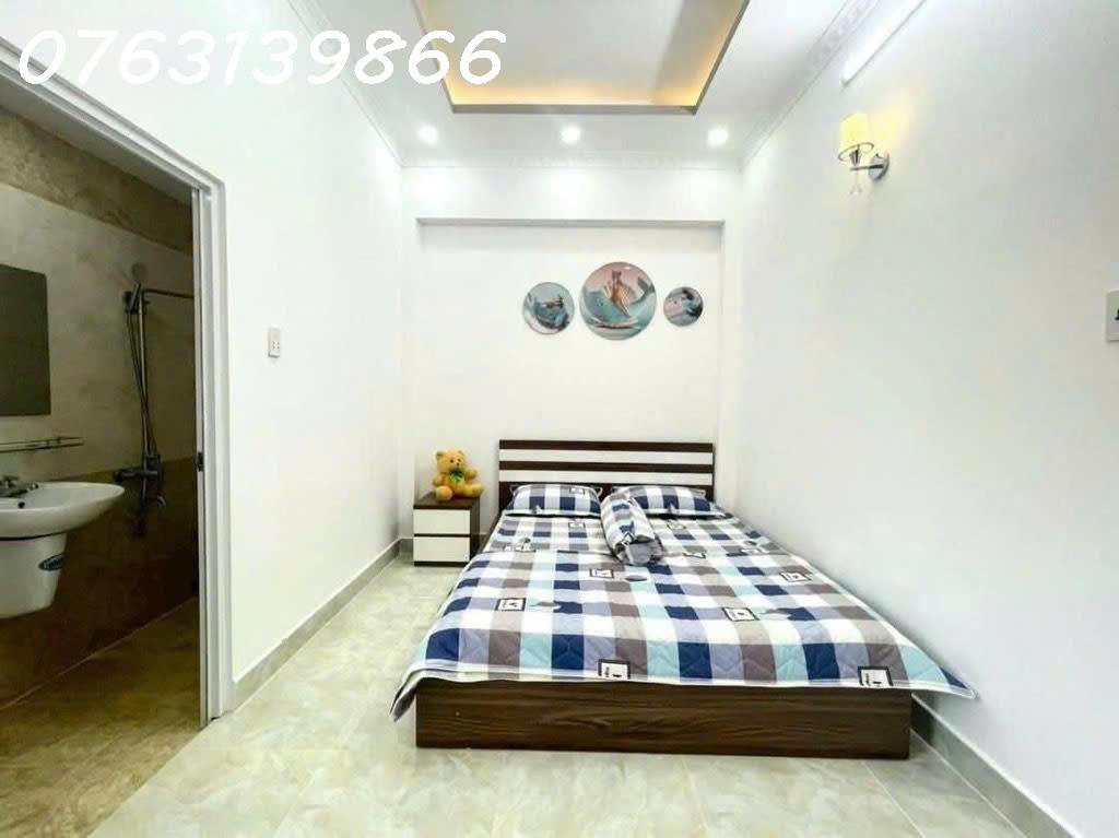 GIÁ 5.x TỶ- HUỲNH TẤN PHÁT- GẦN HOÀNG QUỐC VIỆT- BÁN NHÀ MỚI 3 TẦNG- DT 4.2 x 12.5- XE HƠI ĐỖ CỬA- 5