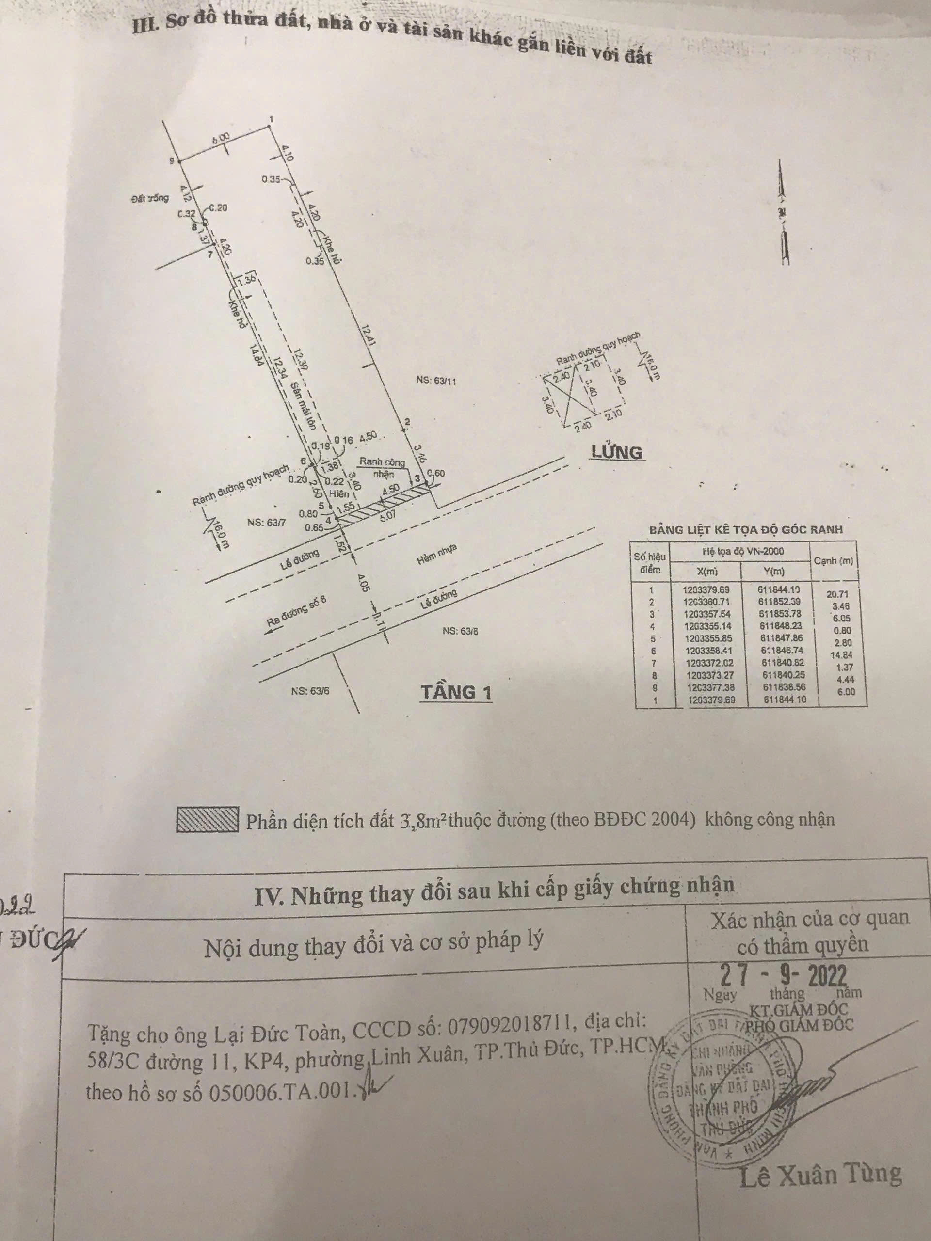 Cần bán Nhà mặt tiền Phường Linh Xuân, Thủ Đức, Diện tích 148m², Giá 09.6 Tỷ 2