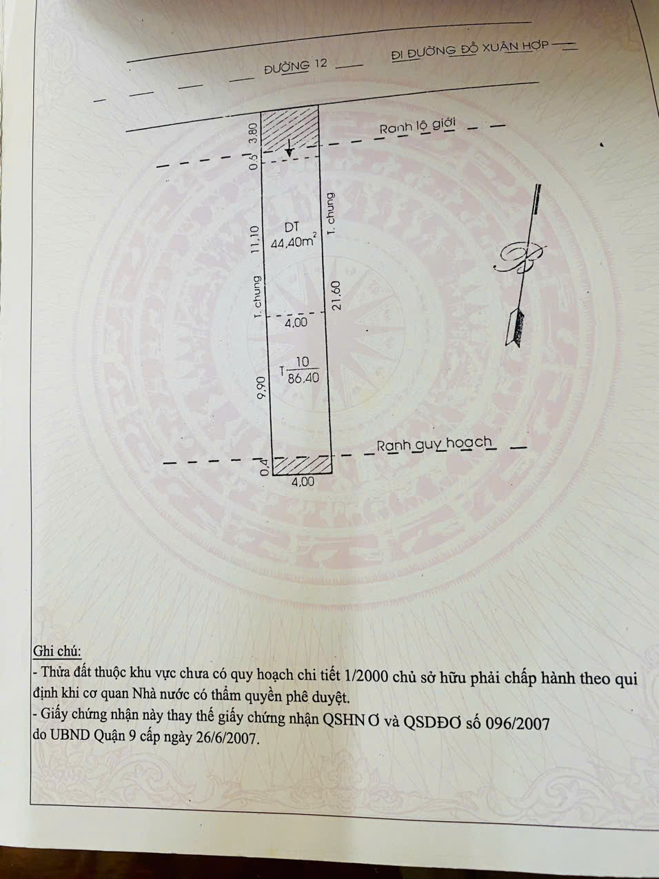 Cần bán Nhà mặt tiền Phường Phước Bình, Quận 9, Diện tích 86m², Giá 9.8 Tỷ 2