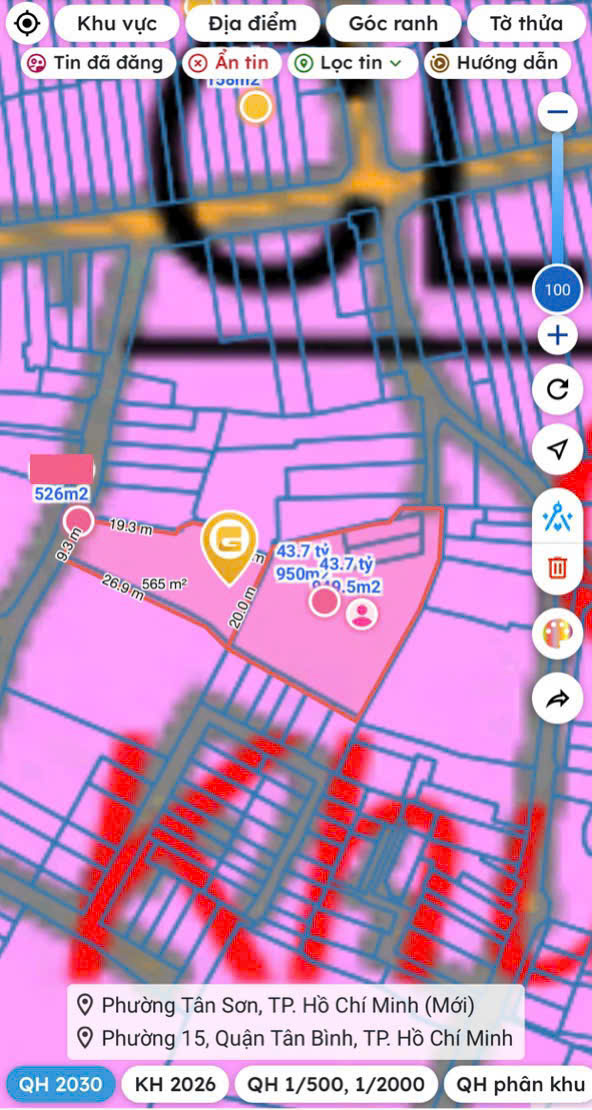 Cần bán Đất Phường Phước Bình, Quận 9, Diện tích 1474m², Giá 66 Tỷ 4