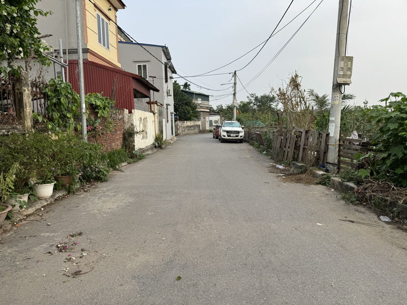 Bán 50,2m2 đất, lưu không 47m2 thôn Xuân Thụy, Bát Tràng. View Sông - Sát Ocean Park - Đường 10m