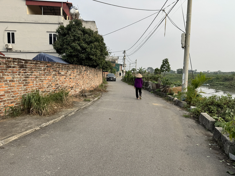 Bán 50,2m2 đất, lưu không 47m2 thôn Xuân Thụy, Bát Tràng. View Sông - Sát Ocean Park - Đường 10m 5