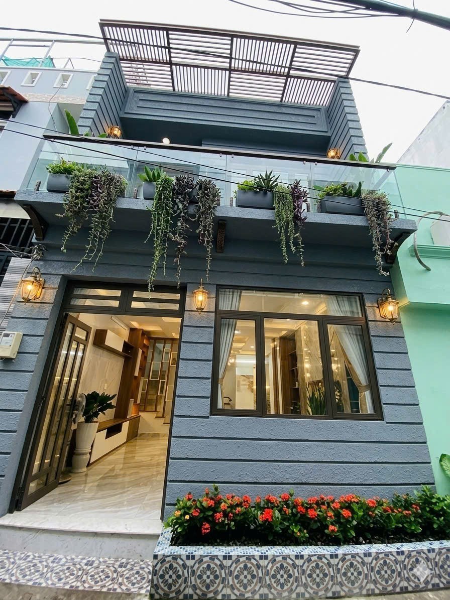 GIÁ 4.x TỶ- SỔ RIÊNG- NHÀ MỚI DT 5x10- CÓ PHÒNG TẦNG TRỆT – HUỲNH TẤN PHÁT– KDC HIỆN HỮU, HOÀN