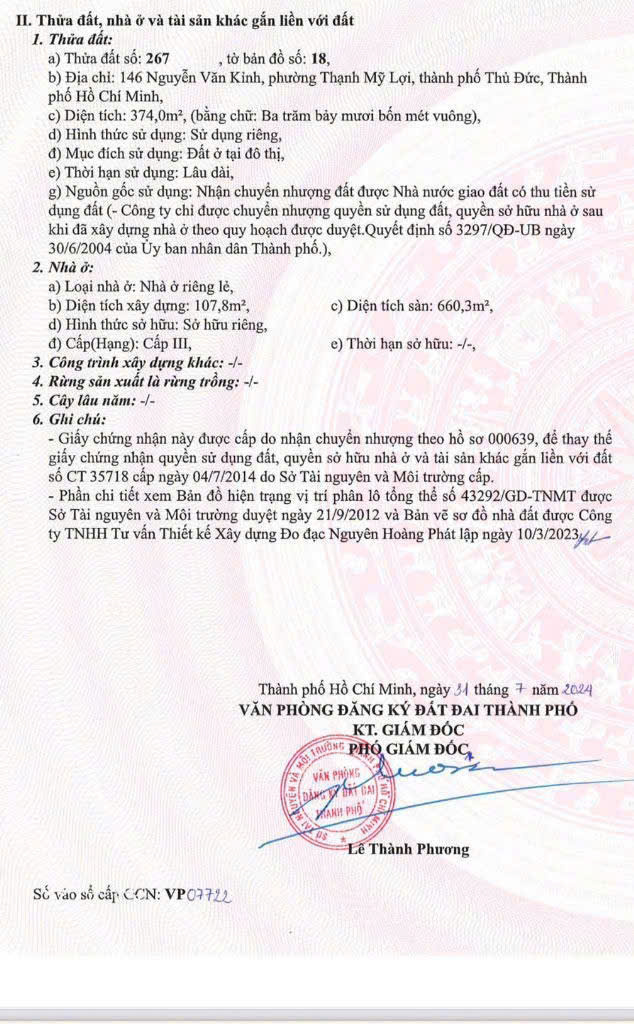 Cần bán Biệt thự Phường Thạnh Mỹ Lợi, Quận 2, Diện tích 355m², Giá 97 Tỷ