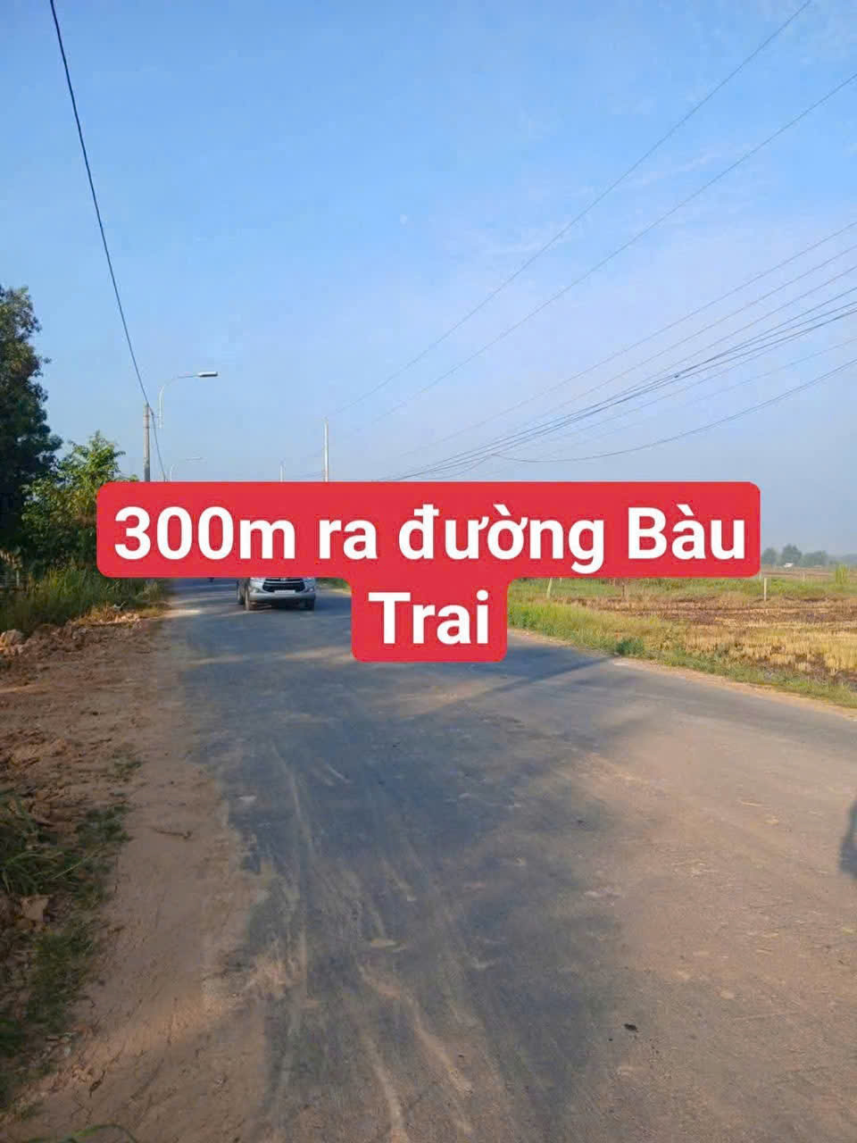 Bán đất vườn mặt tiền đường nhựa Ấp Chánh ,xã Tân Phú, Đức Hòa dt 390m2 giá 1,7 tỷ 2