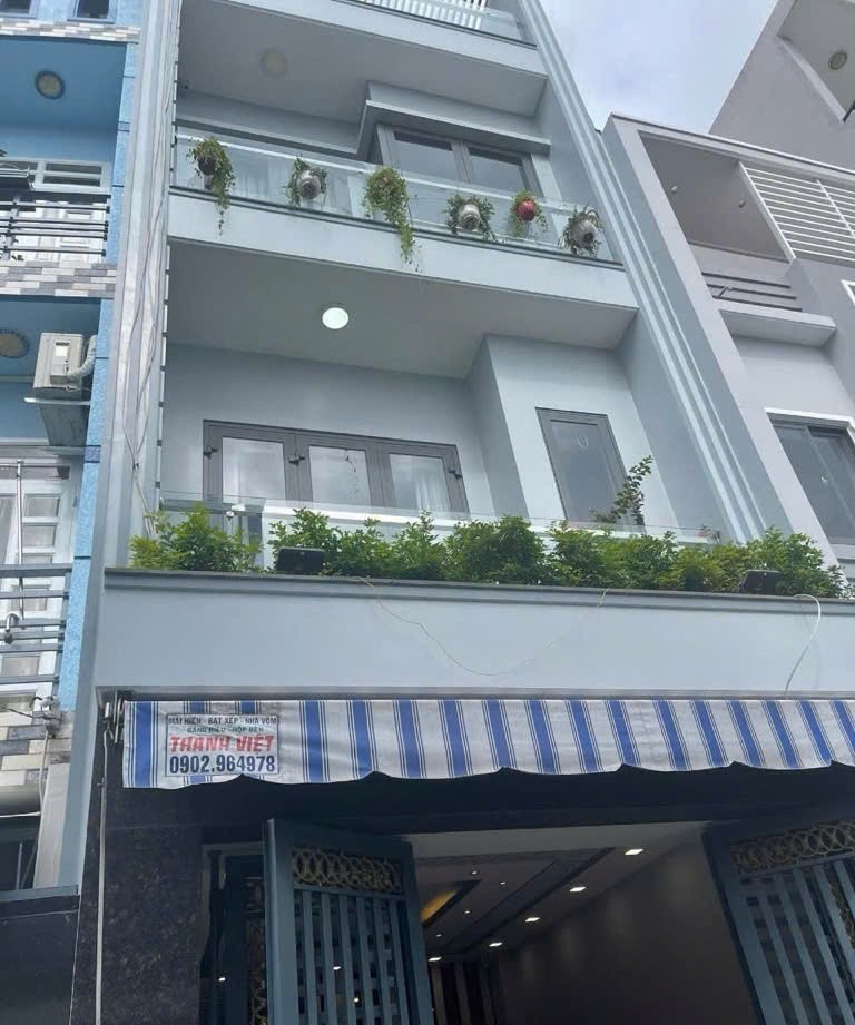 Cần bán gấp nhà 4 tầng, hẻm xe hơi, Huỳnh Tấn Phát-4x15- Chỉ 6 Tỷ 35 2