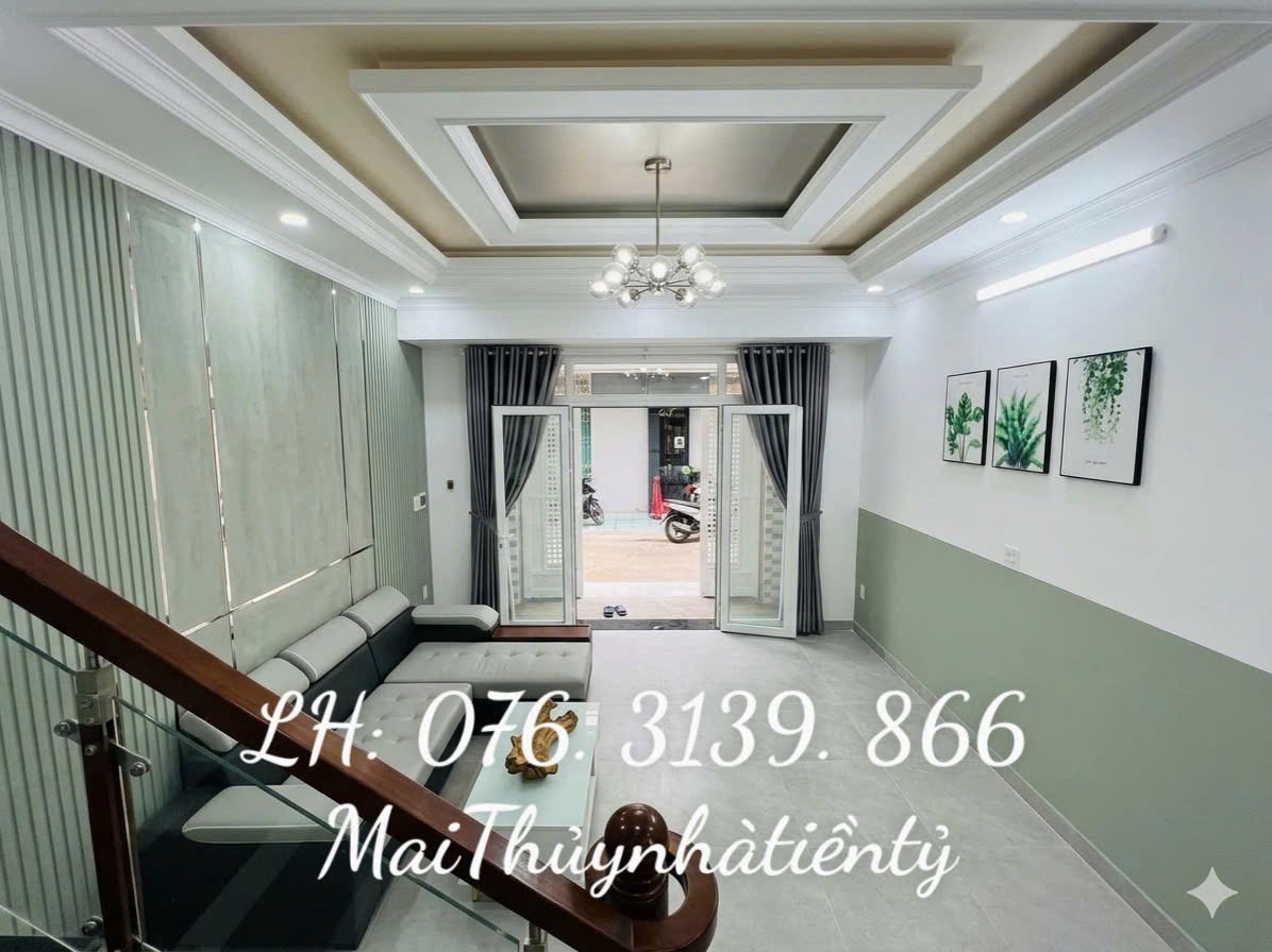 CHI 7. x TỶ- HTP- GẦN HOÀNG QUỐC VIỆT- ĐƯỜNG XE TẢI- GẦN PHÚ MÝ HƯNG- NHÀ 4 TẦNG- DT 4.6 x 12- DÂN 2