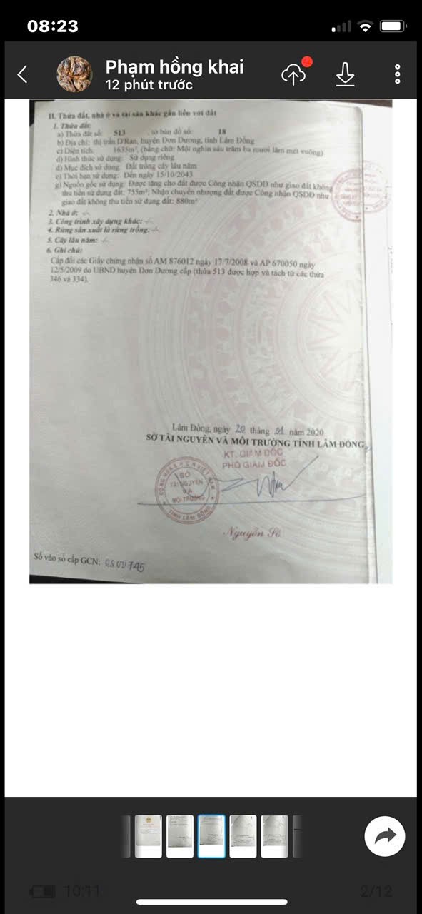 Bán nhà 522m2 Thị trán Dran Lâm Đồng view đẹp, nhà xây kiên cố 4