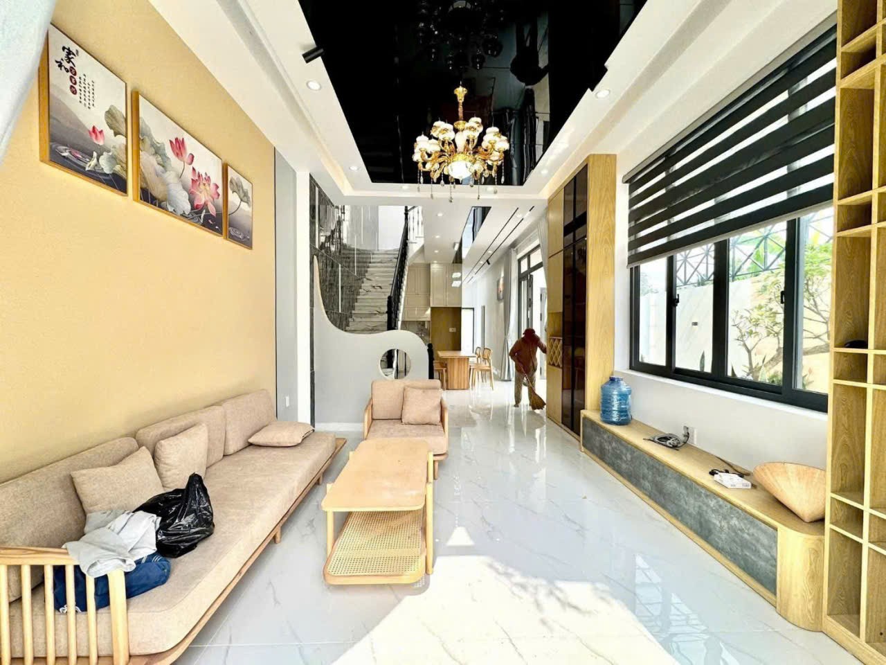 Bán nhà vườn đẹp xã Long Trạch, Cần Đước dt 288m2 full thổ 1 lầu m 4pn,3wc giá 4,85 tỷ 2