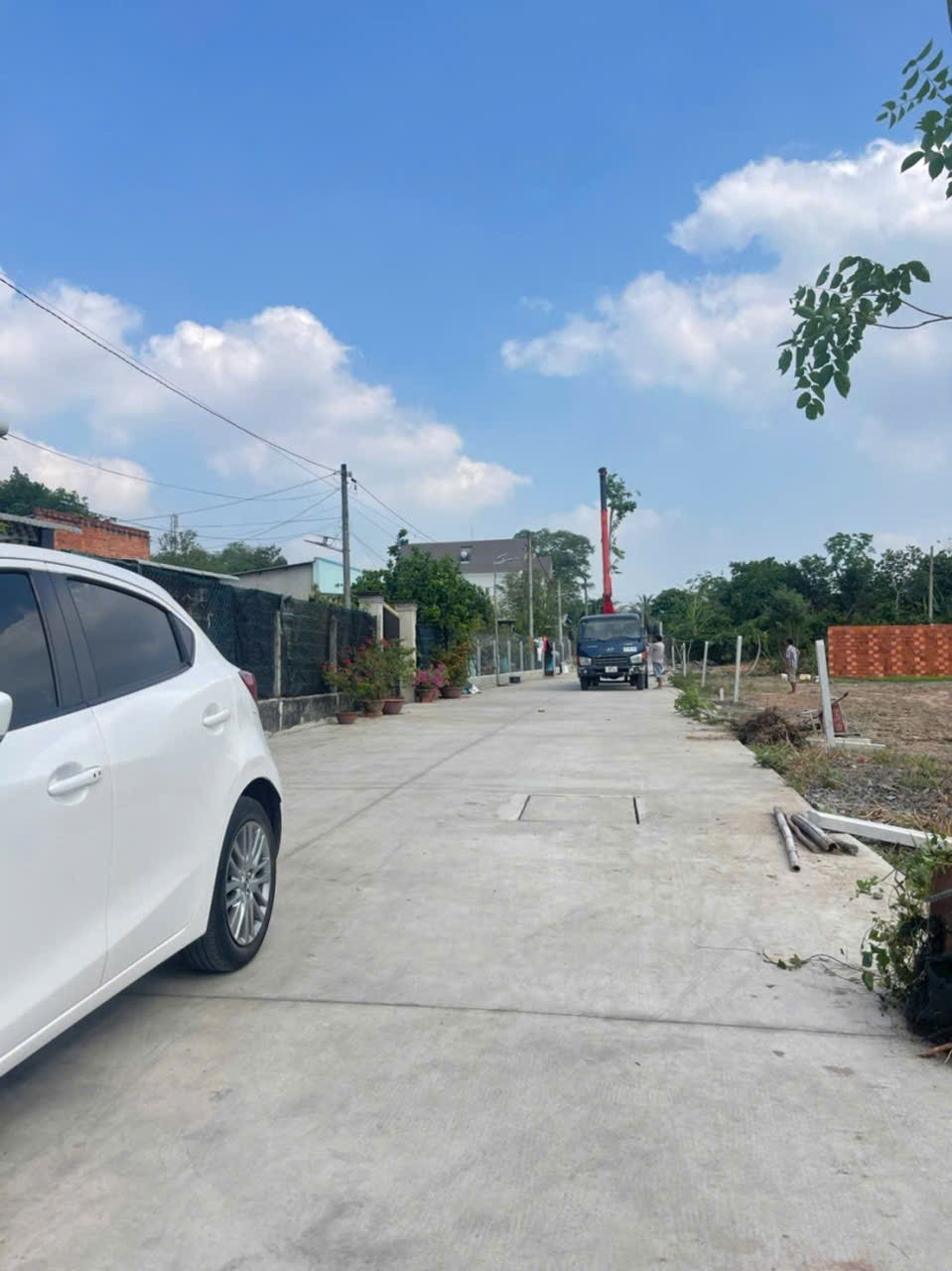 Bán 2 nền thổ cư hẻm beton xe oto 2 xẹt tỉnh lộ 15, xã Phú Hòa Đông giá 1,4 tỷ / lô 3