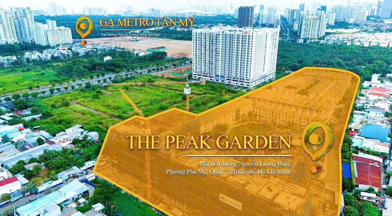 The Peak Garden Quận 7 chính thức nhận giữ chỗ với giá từ 75 triệu/m2, cạnh ga metro 3