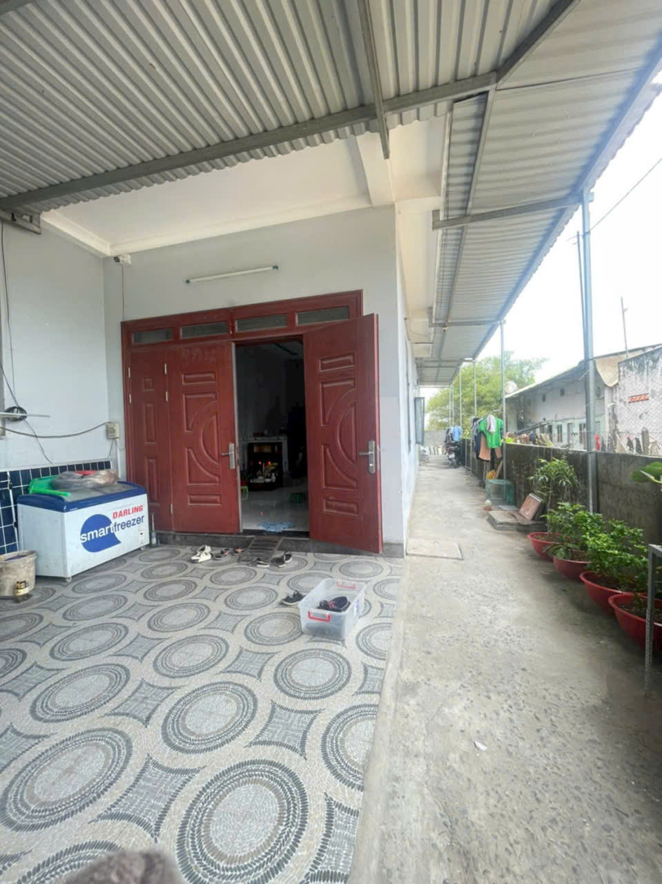 Bán nhà lầu góc 2mt đường nhựa / tỉnh lộ 15, xã Trung An dt 168m2 kèm 3 phòng trọ giá 3,8 tỷ 2