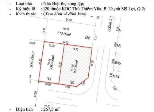 Cần bán Đất Phường Bình Trưng Đông, Quận 2, Diện tích 200m², Giá 33.6 Tỷ 2