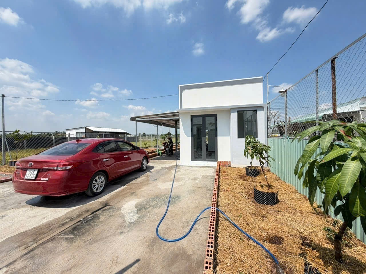 Bán nhà vườn mới xây có vườn cây ao hồ xã Tân Thành, Thủ Thừa tdt 1000m2 giá 1,39 tỷ 7