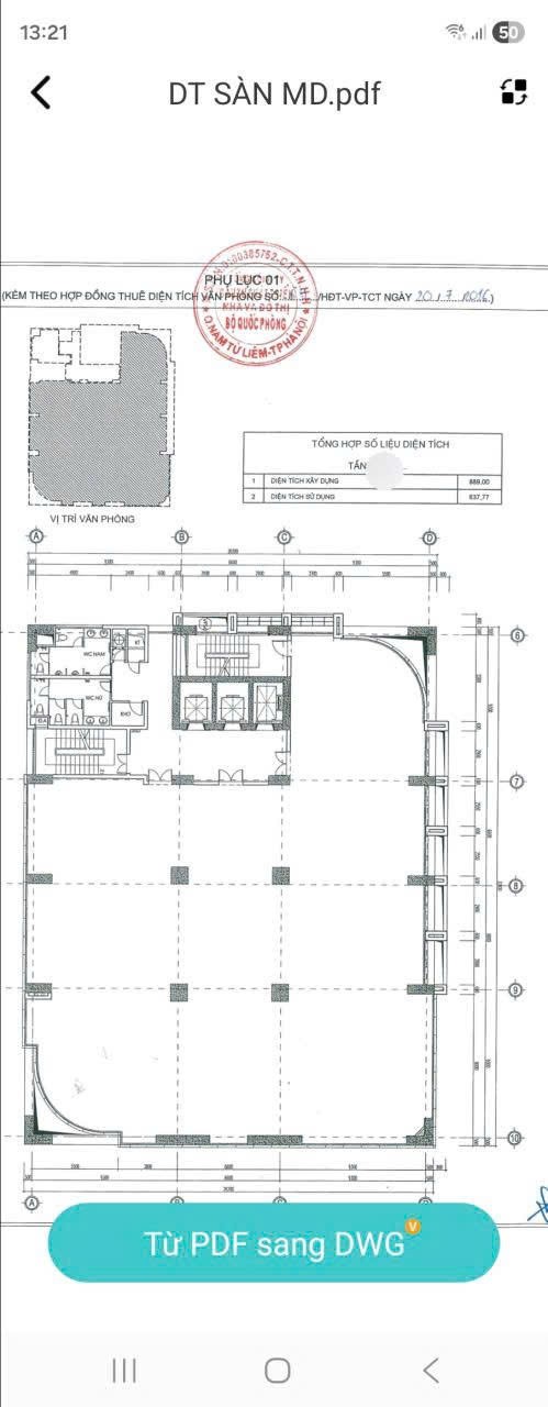 VĂN PHÒNG 637M2 TÒA MD COMPLEX, CHIA SẴN PHÒNG FULL NỘI THẤT