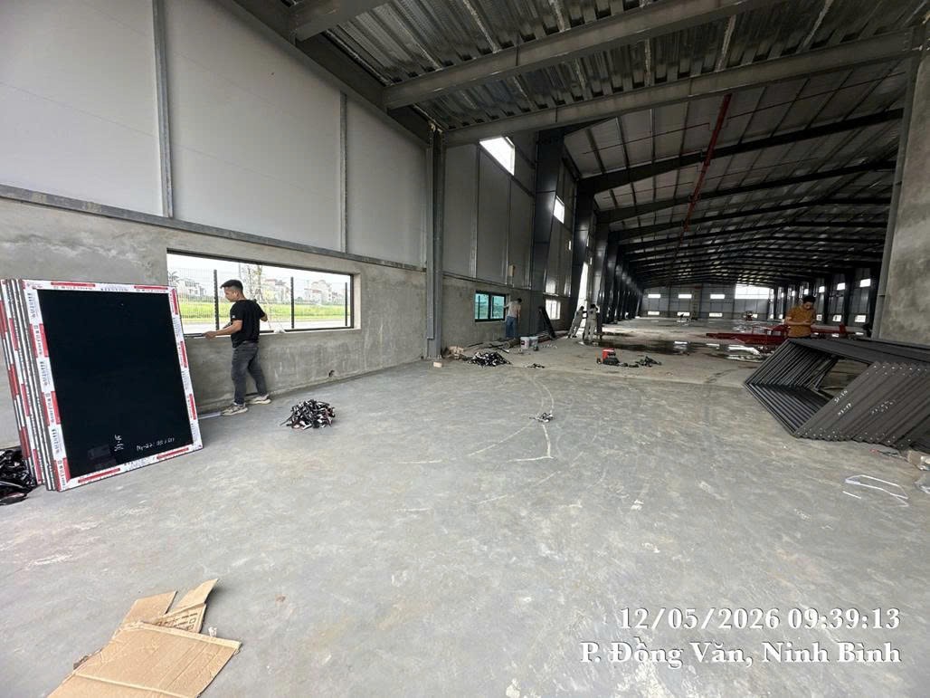 CHO THUÊ NHÀ XƯỞNG MỚI TIÊU CHUẨN CN Tại KCN ĐỒNG VĂN 1. DT 3.840m² Đến 11.520m² 2