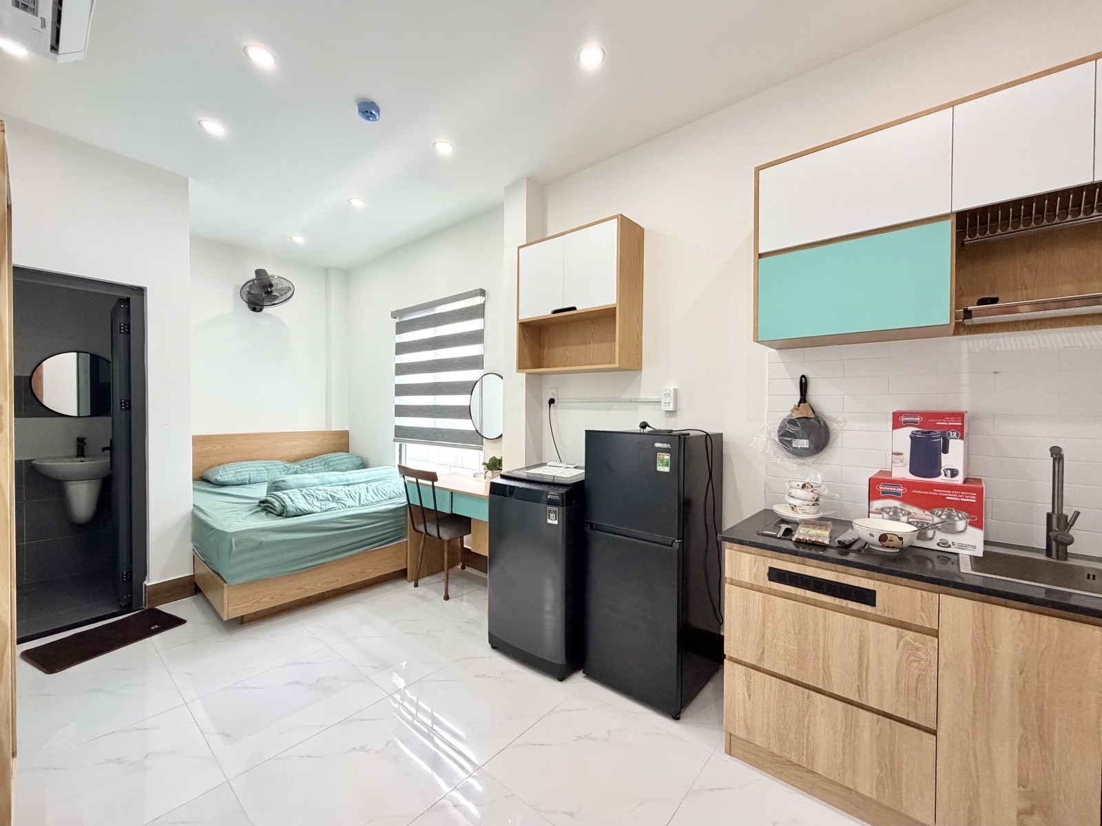 CHDV LÊ QUANG ĐỊNH 106m2 OTO TRÁNH - 15P THANG MÁY - THU NHẬP 125TR/THÁNG 7