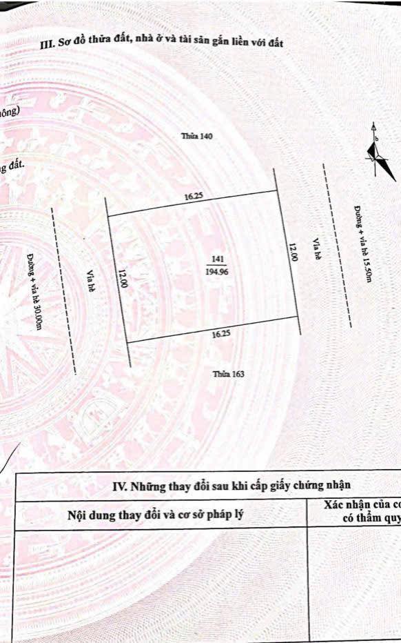 Bán đất biệt thự mặt đường đôi Thanh Bình kéo dài, khu Đỉnh Long, 2 mặt đường, TP HD, 194.96m2 4