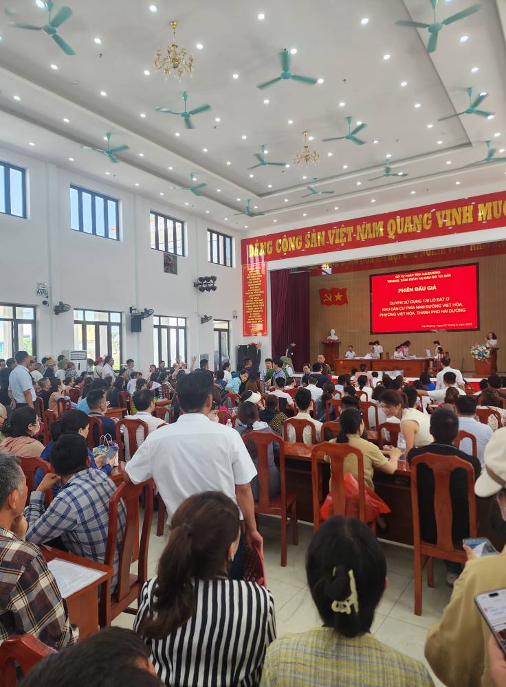 Bán đất đấu giá phường Việt Hòa, Hải Dương giá từ 2ty650 2