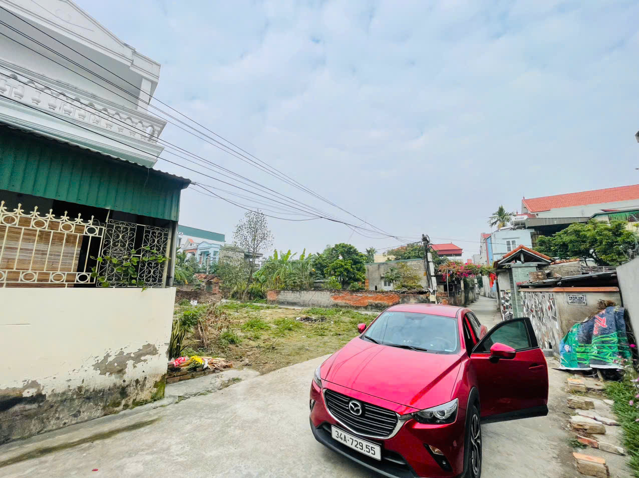 Đất Cao Xá Cao An Cẩm Giàng 65.6m2 mặt tiền 7m đường 6m ô tô tránh 3