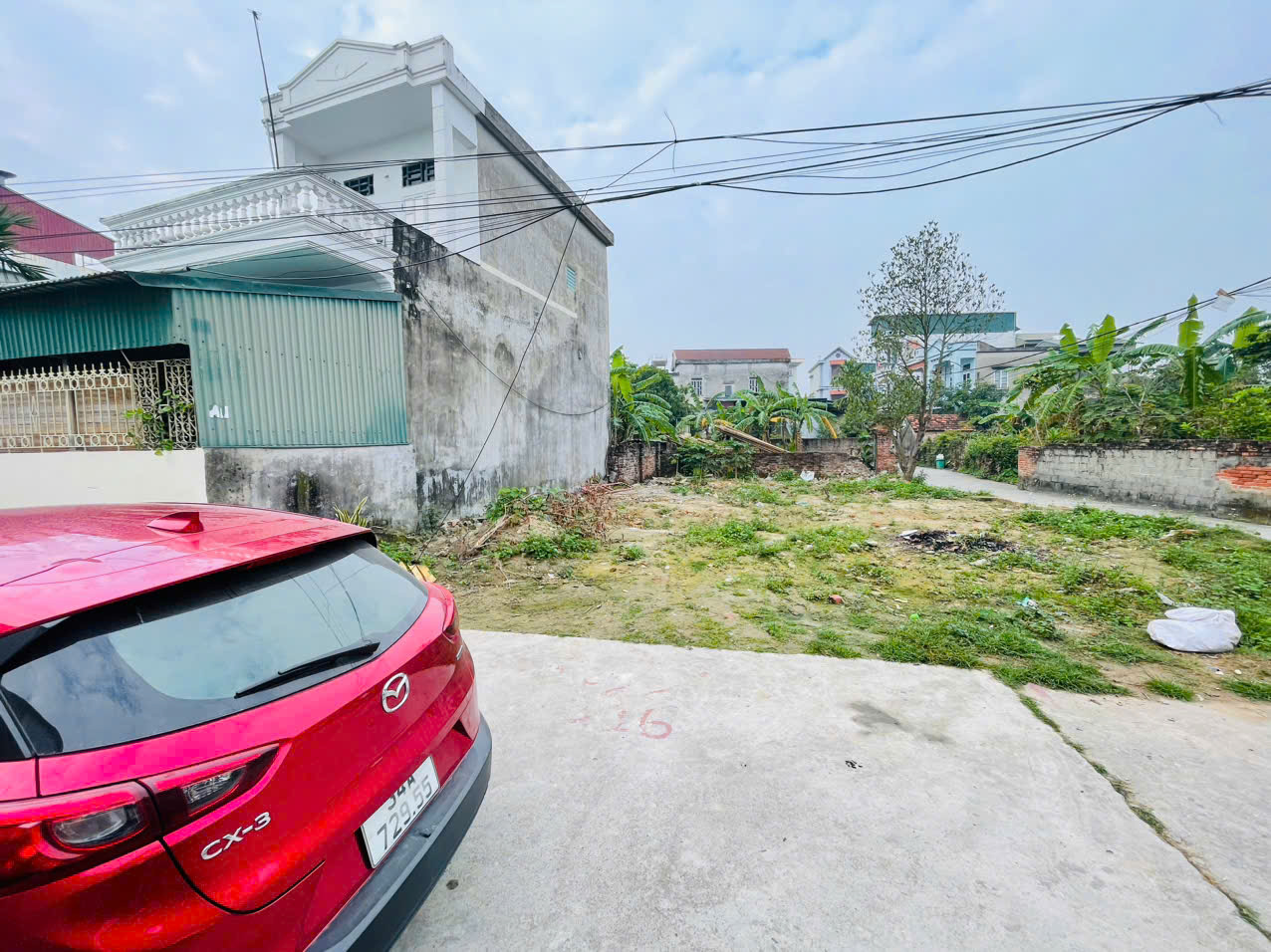 Đất Cao Xá Cao An Cẩm Giàng 65.6m2 mặt tiền 7m đường 6m ô tô tránh 4