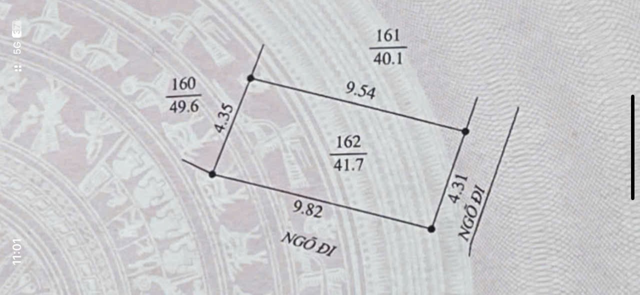 Đất Lô Góc Ngõ 112 Nguyễn Thị Duệ Ô Tô Đỗ Đầu Ngõ Giá 1ty450tr 5