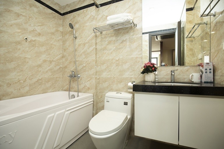 Cho thuê Căn hộ chung cư đường Đào Tấn, Phường Cống Vị, Diện tích 50m², Giá 13 Triệu/tháng