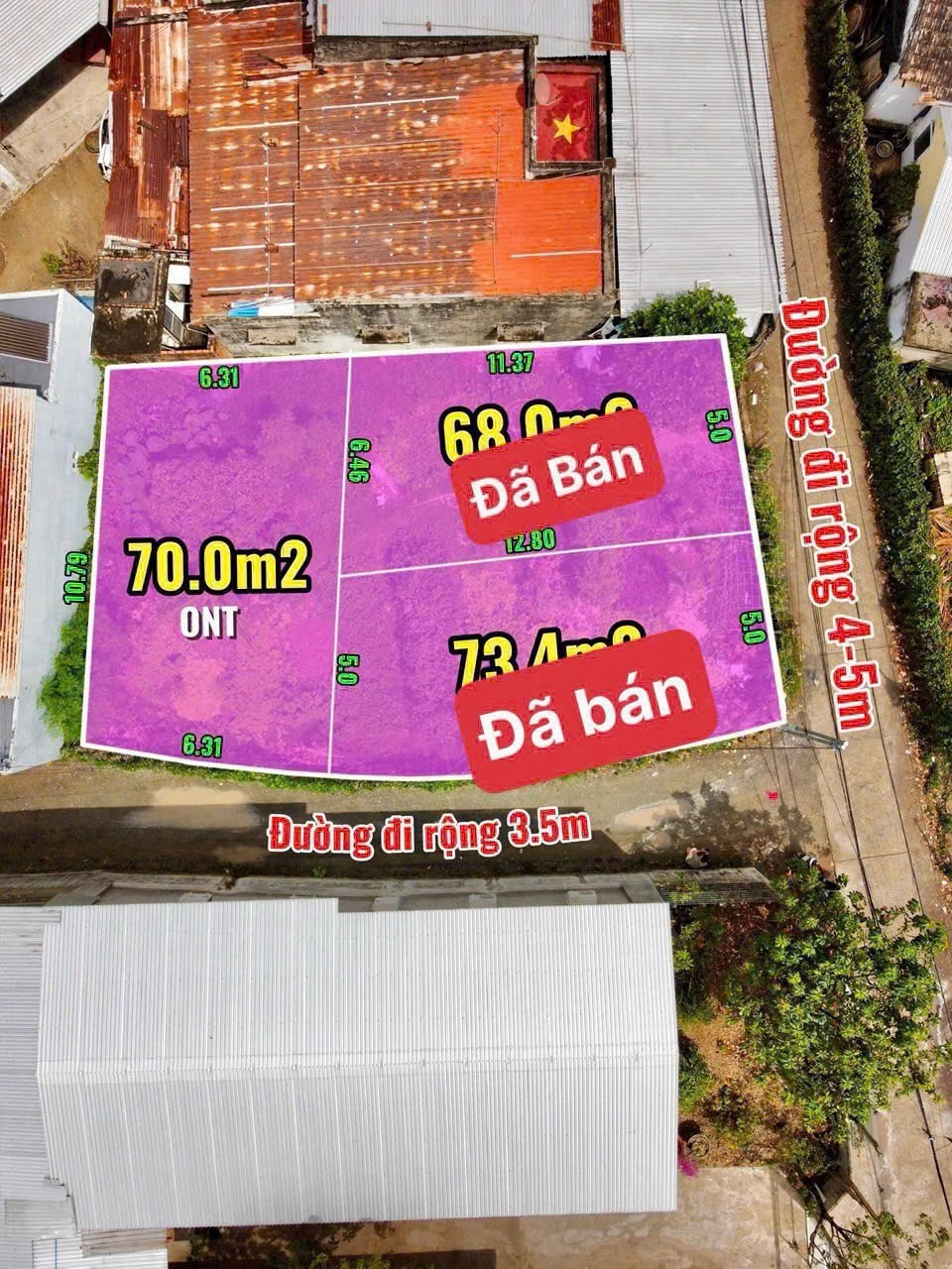 Bán đất Diên Toàn full thổ cư gần chợ Phước Trạch - đường oto tận nơi 7