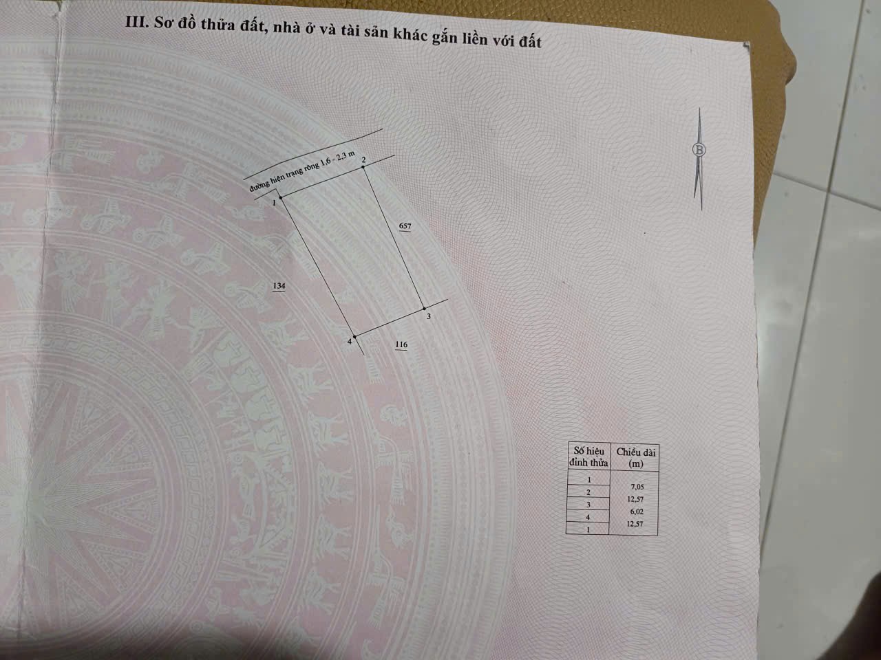 Bán đất thị trấn Diên Khánh giá rẻ hẻm đường Lý Thái Tổ gần cầu Thành 6