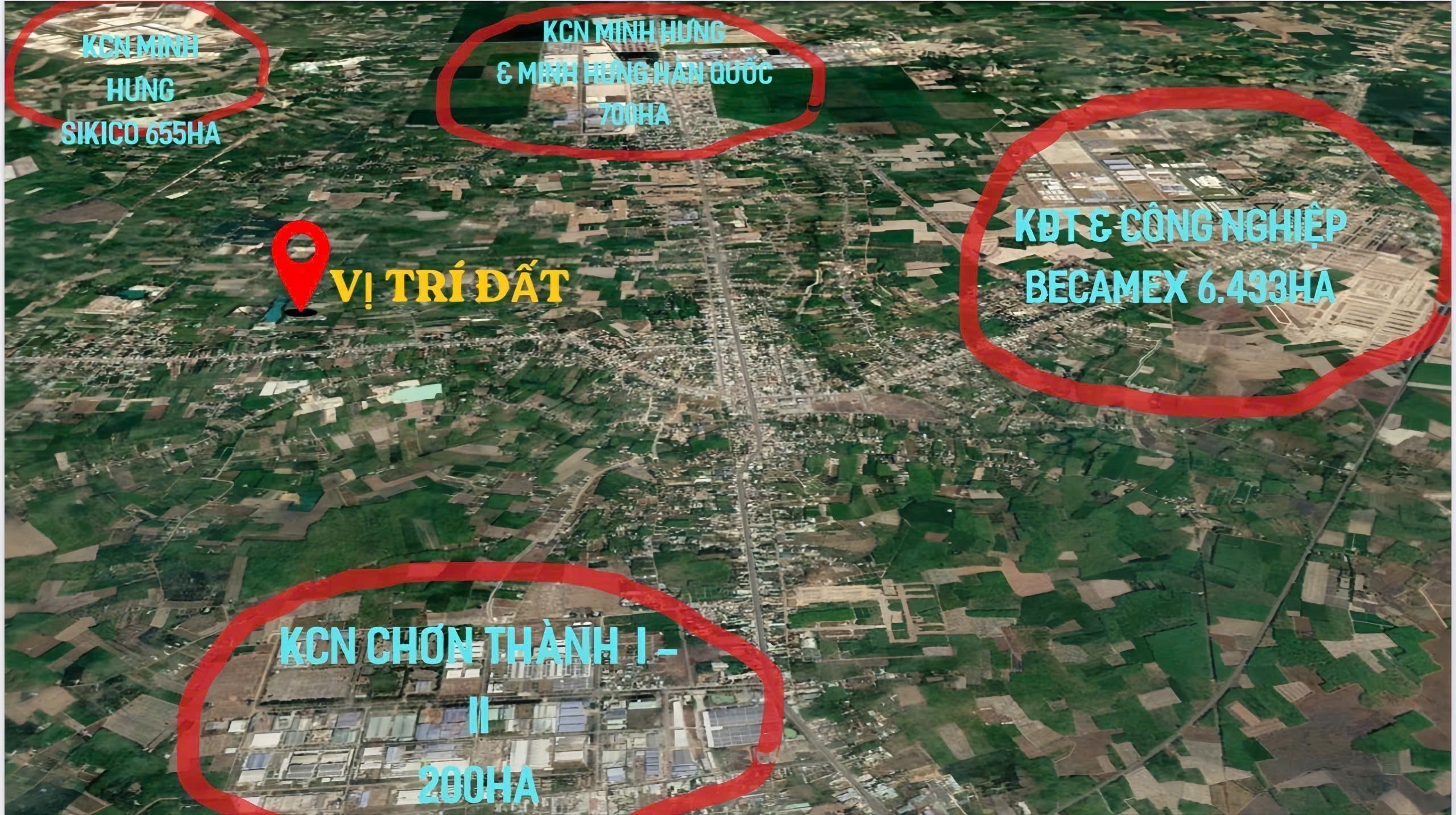 Đất đẹp giá tốt ngay trung tâm Minh Long Chơn Thành 3