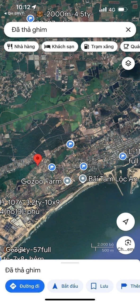 Cần bán Đất đường Võ Văn Kiệt, Thị trấn Phước Hải, Diện tích 425m², Giá 5 Triệu/m² 4