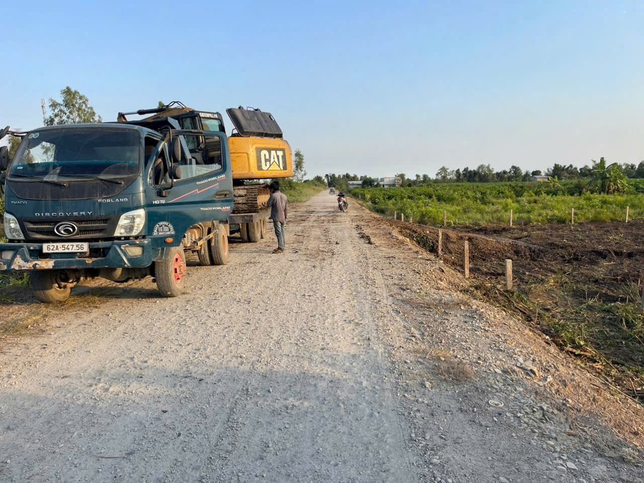 Bán đất vườn đường đá xanh xe tải xã Tân Thành, Thủ Thừa dt 1051m2 giá 980 triệu 2