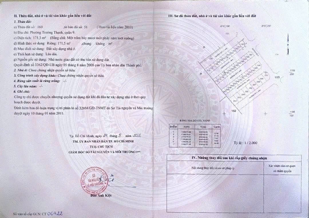 Cần bán Đất Phường Trường Thạnh, Quận 9, Diện tích 171m², Giá 70 Triệu/m² 5