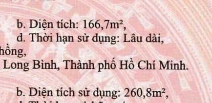 Cần bán Đất Phường Long Thạnh Mỹ, Quận 9, Diện tích 168m², Giá 25 Tỷ 3