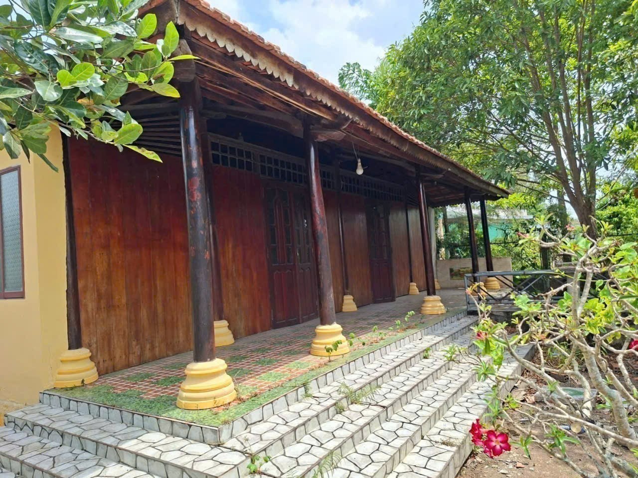 Bán nhà vườn xã Bình Tịnh, Tân Trụ dt 4000m2 ( 1582m2 thổ ) giá 5,5 tỷ 11