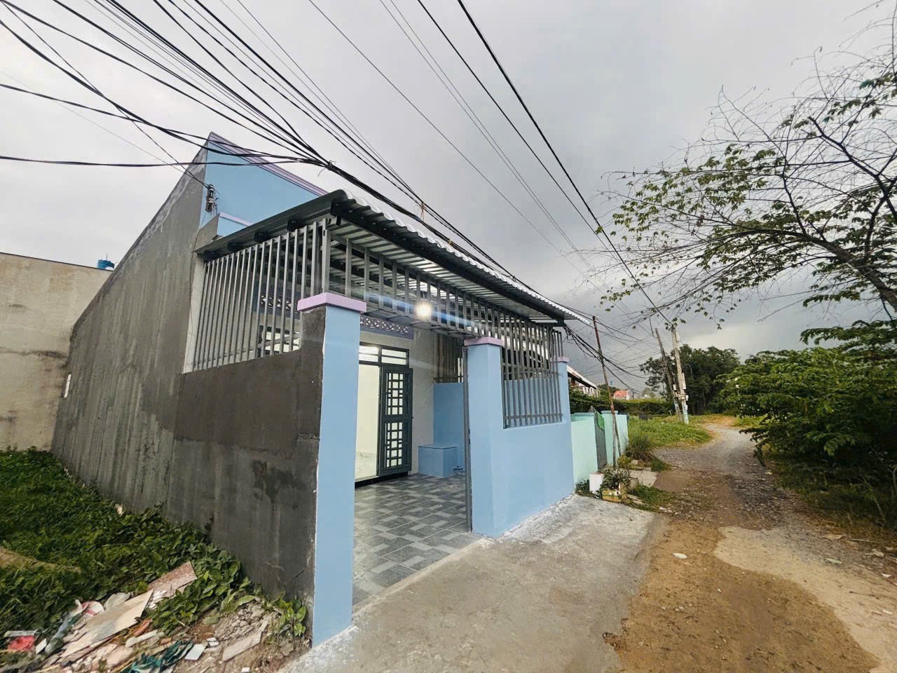 Bán nhà cấp 4 đường oto đá xanh xã Đức Hòa Hạ dt 80m2 full thổ 2pn,1wc giá 1,45 tỷ