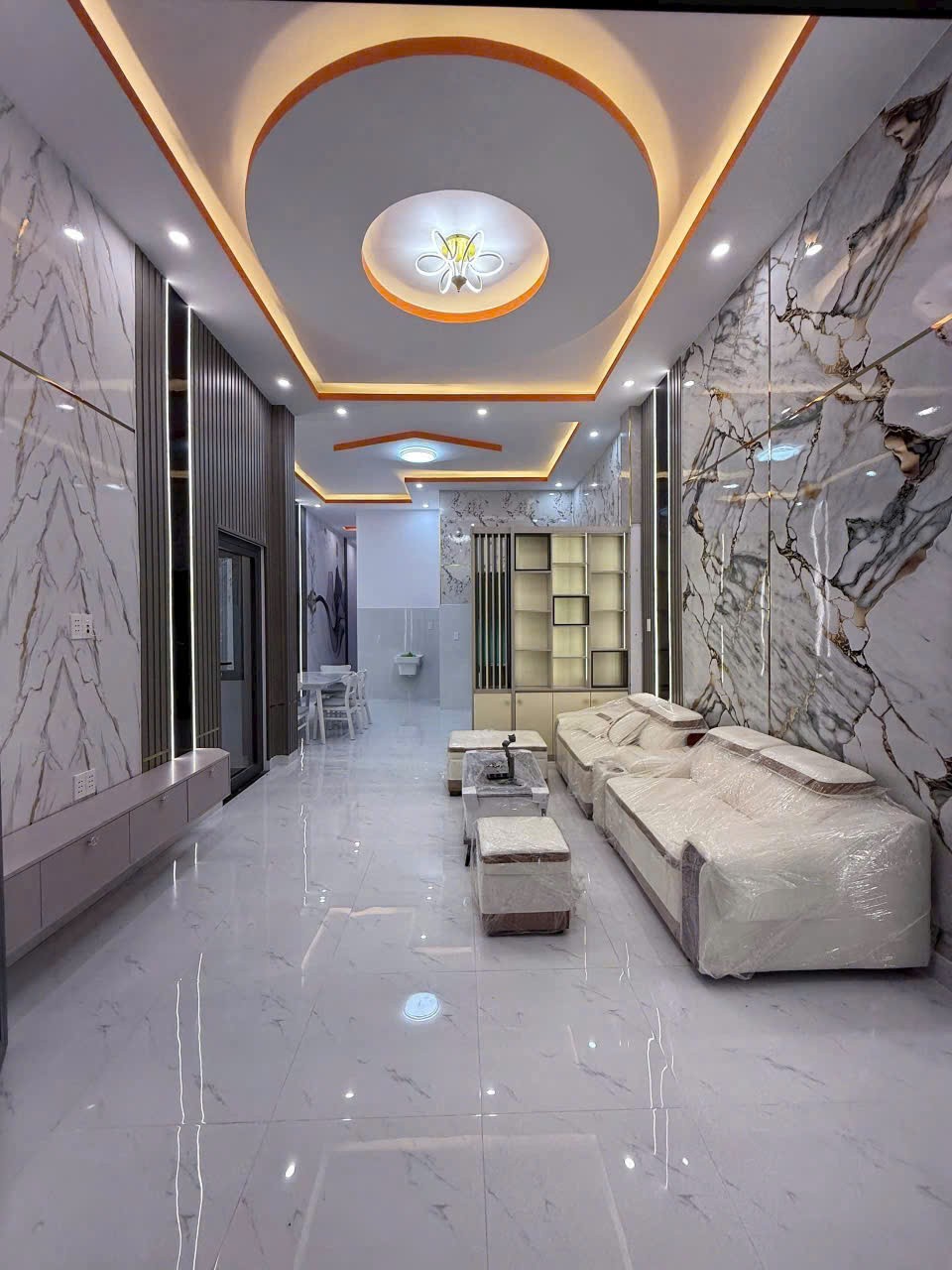 Bán 2 nhà cấp 4 mới xây đường oto beton xã Long Khê dt 150m2 3pn,4wc ,hoàn công giá 1,98 tỷ 1 căn 13
