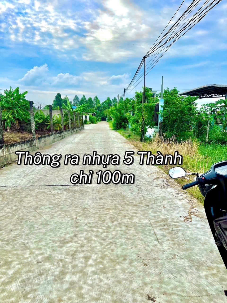 Bán đất thổ cư đường oto beton thị trấn Hậu Nghĩa dt 200m2 full thổ giá 1,65 tỷ 3