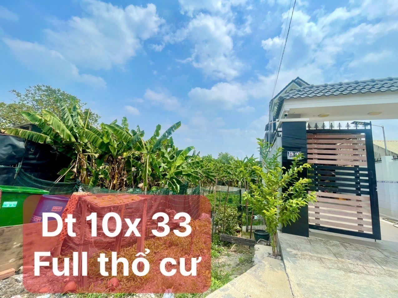 Bán đất mặt tiền Nguyễn Thị Chiên , Tân An Hội dt 330m2 full thổ giá 4 tỷ 2